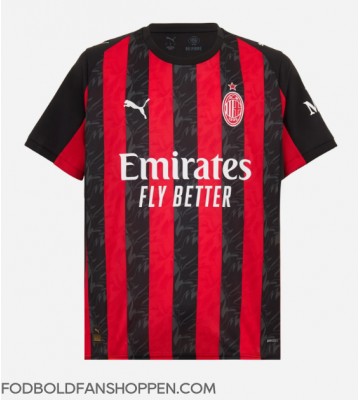 AC Milan Theo Hernandez #19 Hjemmebanetrøje 2025-26 Kortærmet